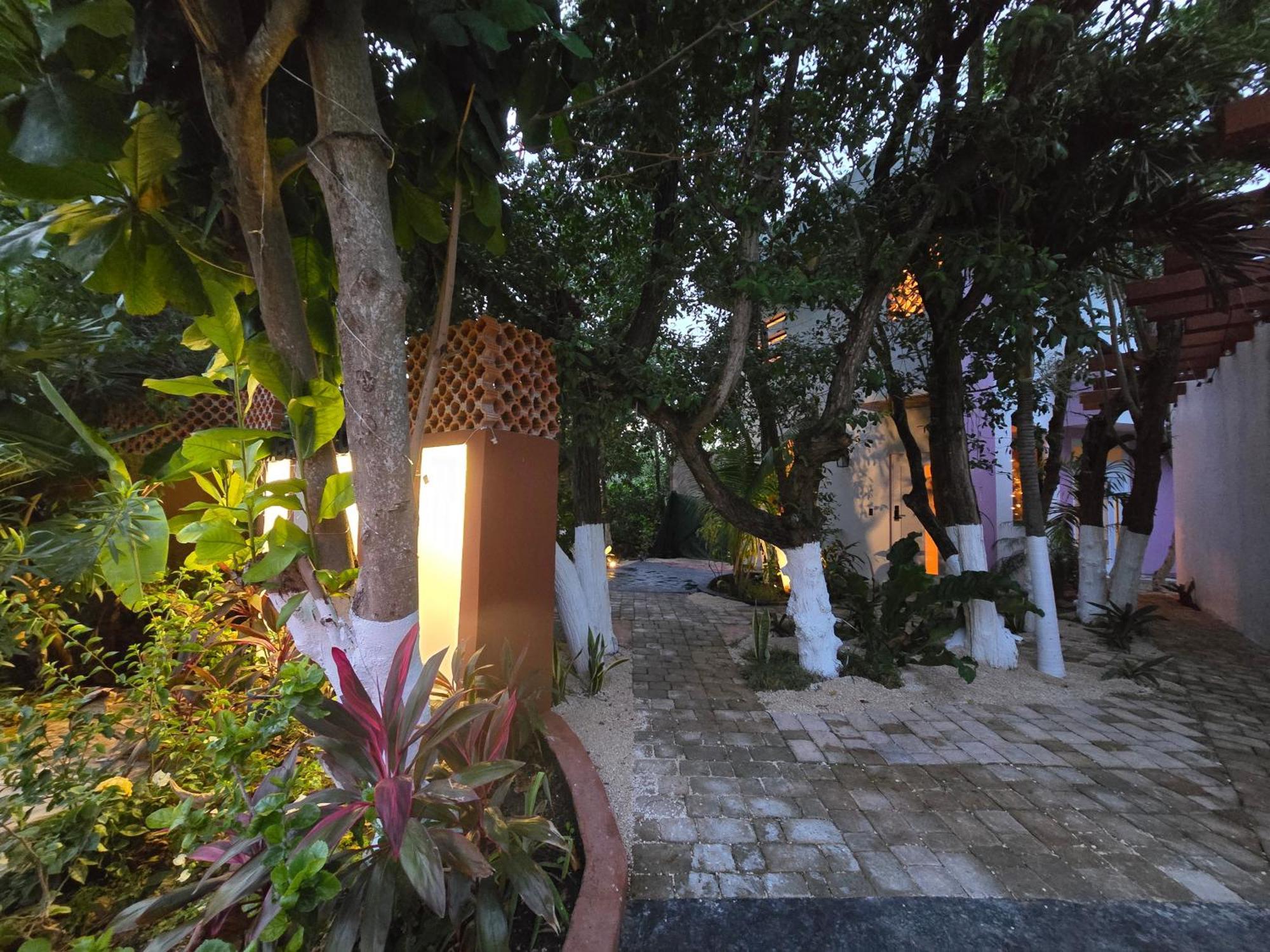 Villa Casa Rosse Tulum Esterno foto